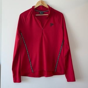 Women’s Nike Atlanta Falcons Half Zip Pullover